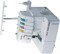 Coverstitch Serger, 2340CV, Sturdy Metal Frame, 1,100 Stitches Per Minute, Trim Trap, Included Snap-on Presser Feet